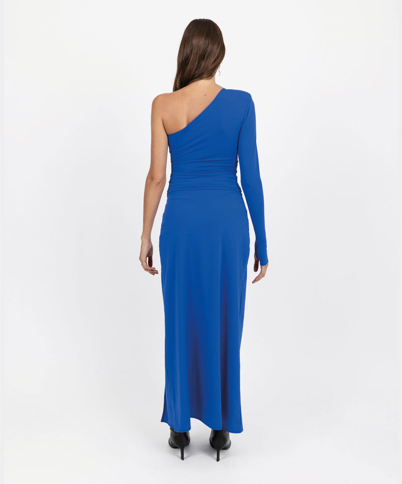 MADRID ASYMMETRIC BLUE TOP