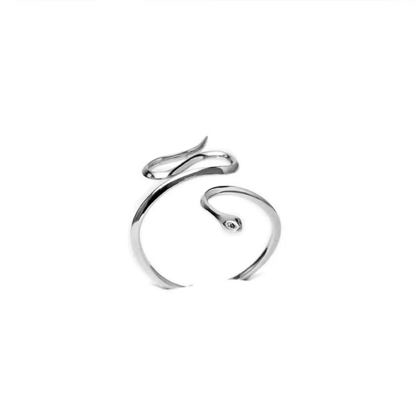 SNAKE SILVER BRACELET - DE LA ROSA TULUM