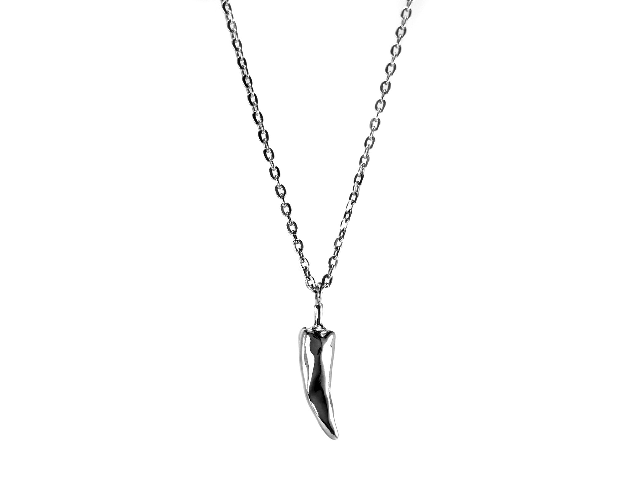 “CHILI PEPPER” PENDANT - SILVER - DE LA ROSA TULUM