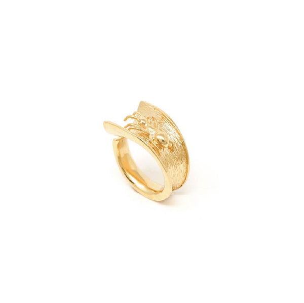 ANT GOLD RING - DE LA ROSA TULUM