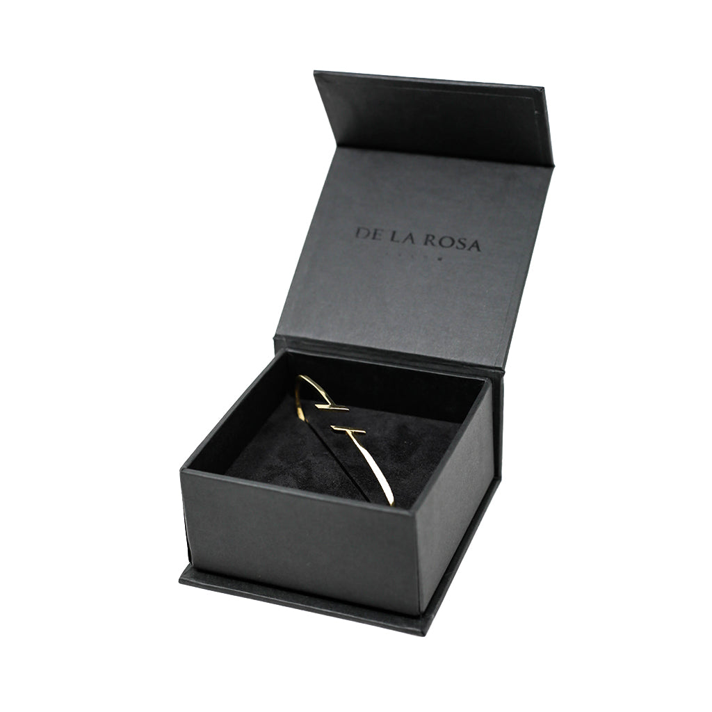 RIGHT PLACE, RIGHT TIME GOLD PALM CUFF - DE LA ROSA TULUM