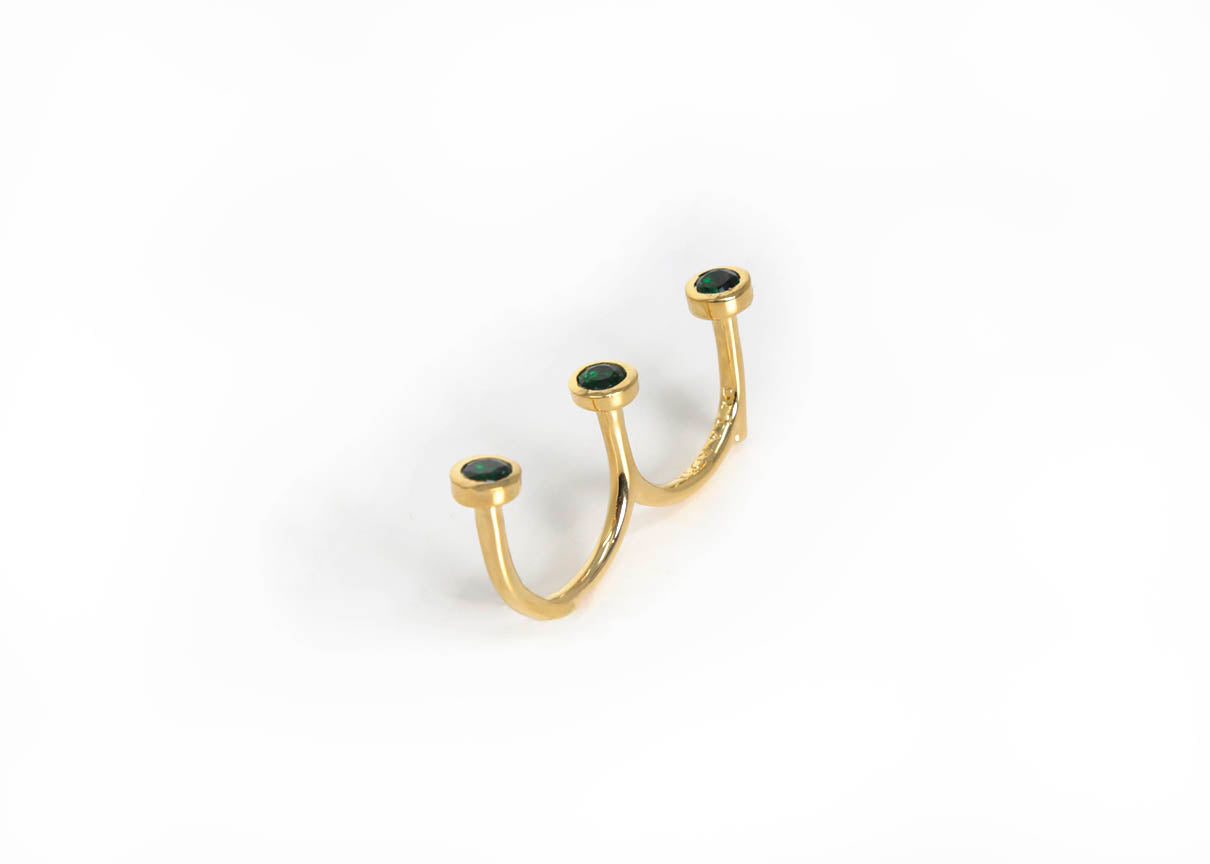 THE BEST IS YET TO COME GOLD - TRIPLE RING - DE LA ROSA TULUM